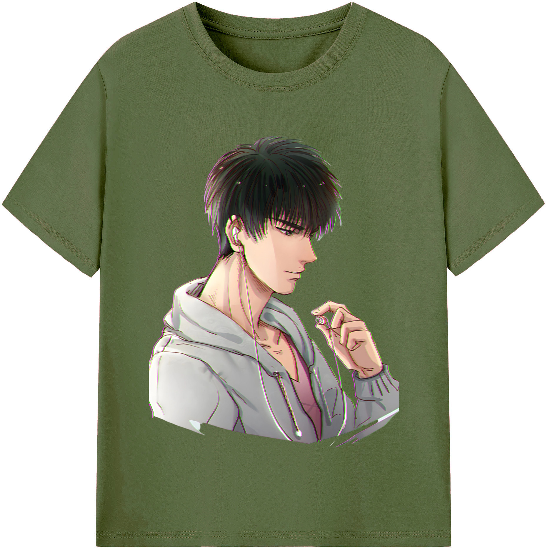 SLAM DUNK／スラムダンク 綿100％半袖Tシャツ（フロントプリント）